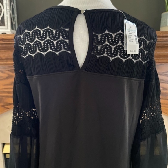 Maurices Black Balloon Sleeve Lace Mini Dress‎ Sz. S NWT - Picture 8 of 12